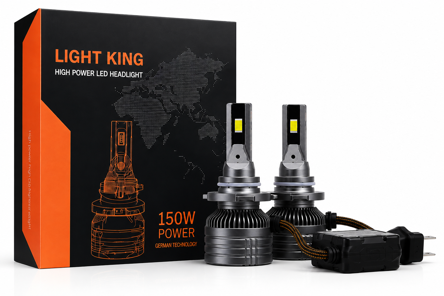 Aozoom 150W Boost kit view 2