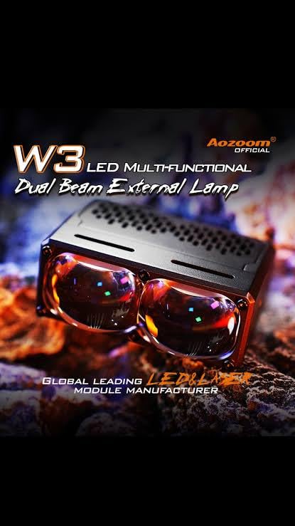 AOZOOM W3 LED EXTRA LIGHTS view 2