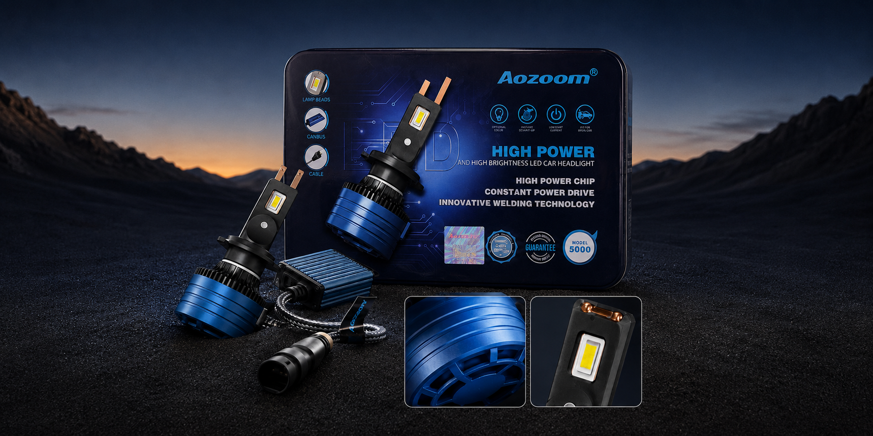 AOZOOM BLUE KIT (200W)
